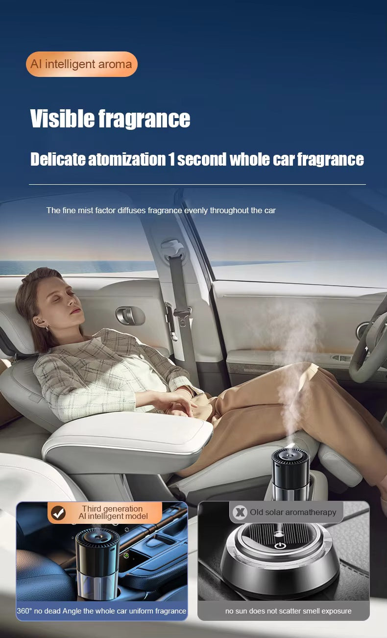 Diffuseur de parfums avec projecteur étoilé