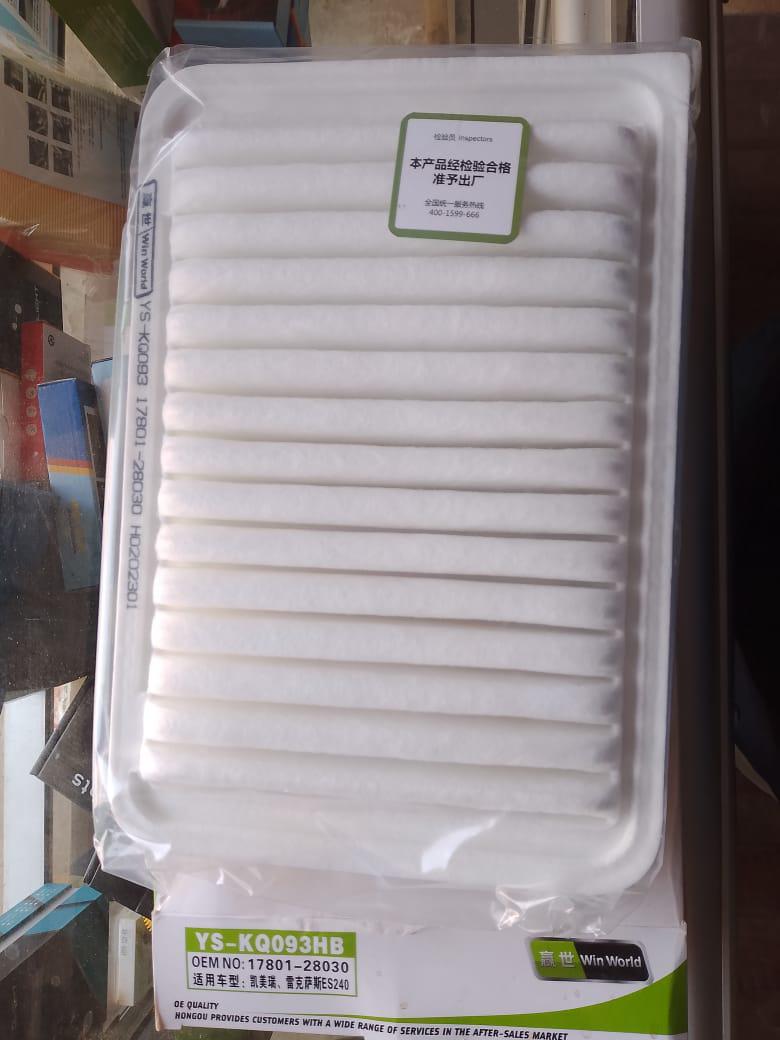 Filtre à air OE: 17801-0H050 Toyota Camry Venza