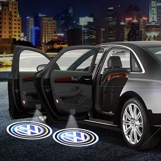 Projecteur logo marque de voiture (2 pièces)