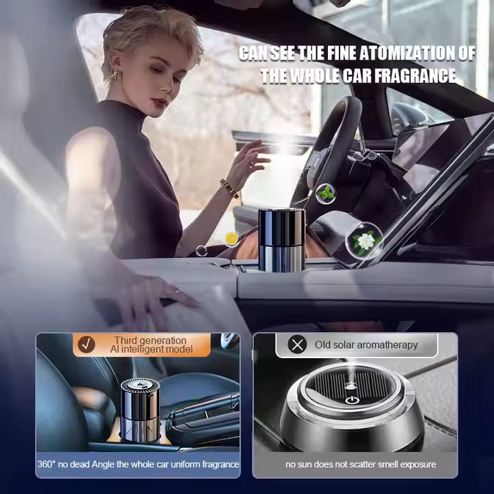 Diffuseur de parfums avec projecteur étoilé