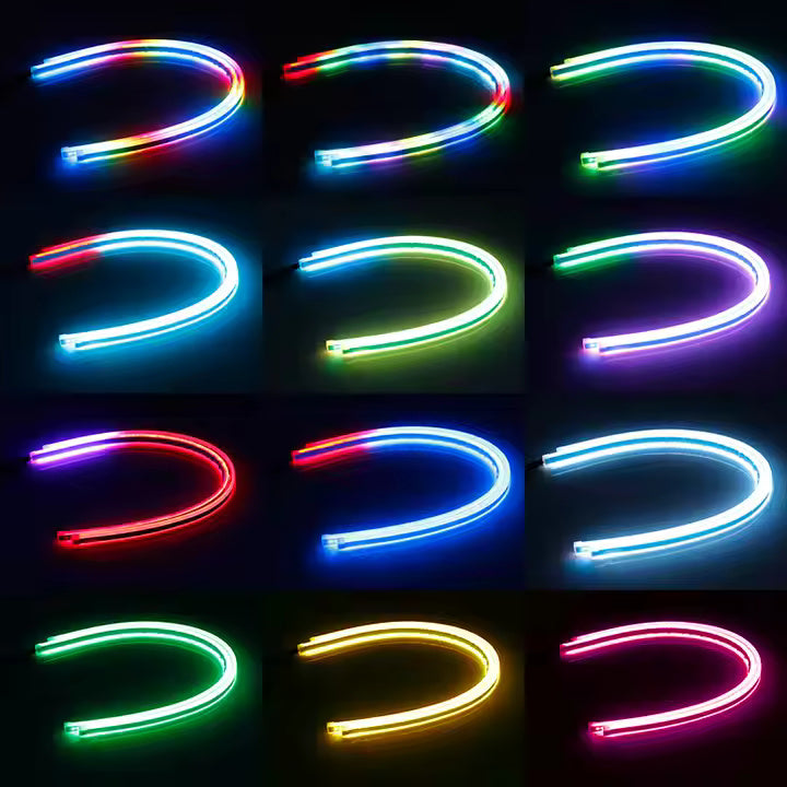 Bandes LED phares multicolores