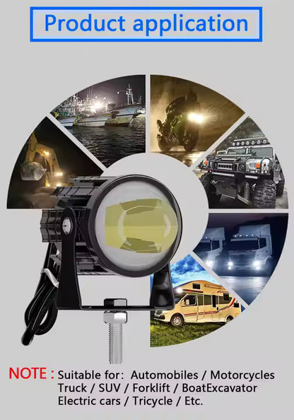 Projecteur LED Auto et Moto