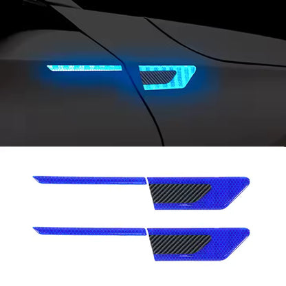 Bandes fluorescentes latérales pour auto