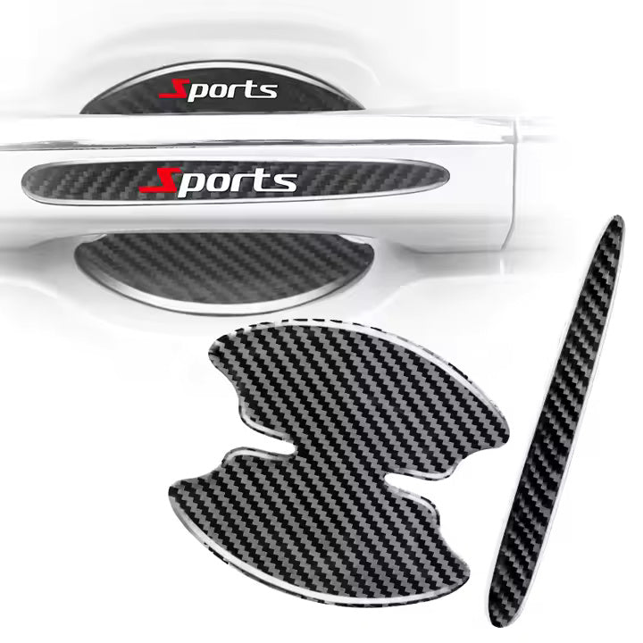 Autocollant protecteur poignée de porte( Ensemble 8 pièces)