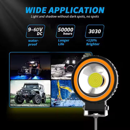 Projecteurs antibrouillards LED (2 Pièces)