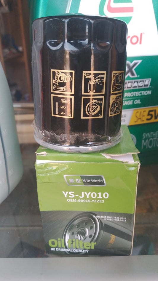 Filtre à huile  Cartouche filtrante   OE: 90915-YZZE2